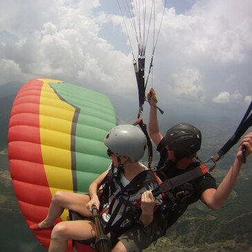 Baptême en Parapente près de Vaison-la-Romaine