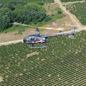 Baptême en Hélicoptère à Mâcon - Survol de la Bourgogne