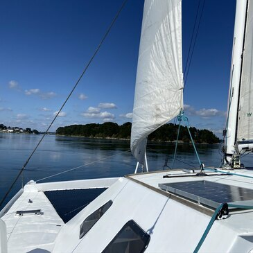 Promenade en Catamaran dans le Golfe du Morbihan