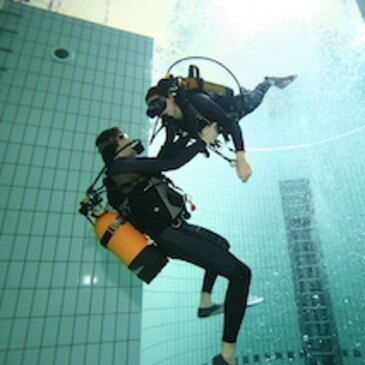 Baptême de Plongée en Fosse à Villeneuve-la-Garenne