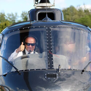 Baptême en Hélicoptère à Deauville