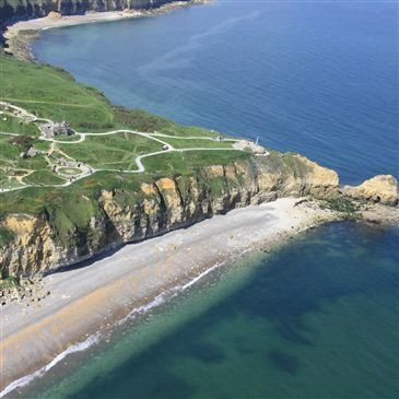 Baptême en Hélicoptère - Survol des Plages du Débarquement