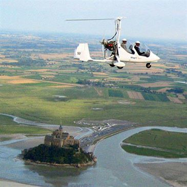 Vol en ULM Autogire - Baie du Mont-Saint-Michel