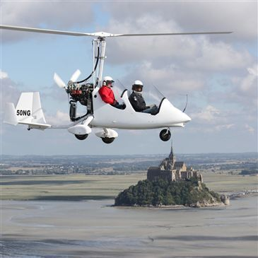 Vol en ULM Autogire - Baie du Mont-Saint-Michel