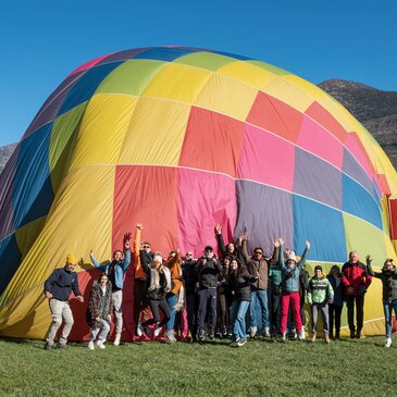 Vol en Montgolfière - Massif du Mont-Blanc