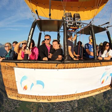 Vol en Montgolfière - Massif du Mont-Blanc