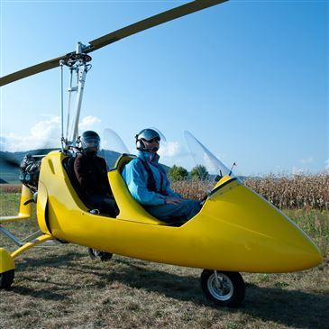 Baptême en ULM Autogire près de Mulhouse