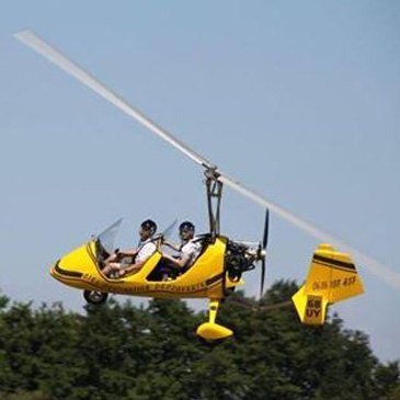 Baptême en ULM Autogire près de Mulhouse