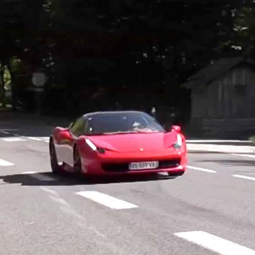 Pilotage sur Route en Ferrari 488 GTB près de Strasbourg