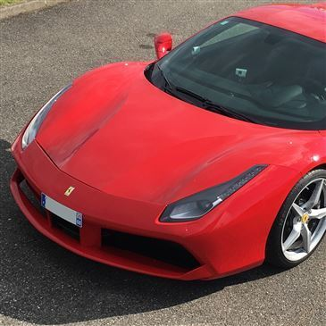 Pilotage sur Route en Ferrari 488 GTB près de Strasbourg