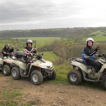 Randonnée en Quad près d'Angers