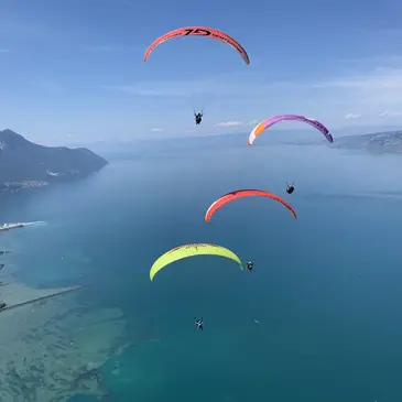 Baptême en Parapente à Montreux - Survol du Lac Léman