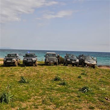 Randonnée en 4x4 près de Bastia