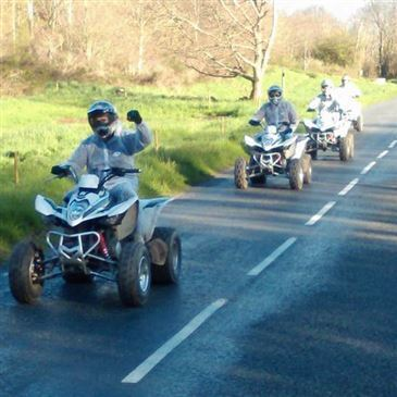 Randonnée en Quad près de Brive-la-Gaillarde