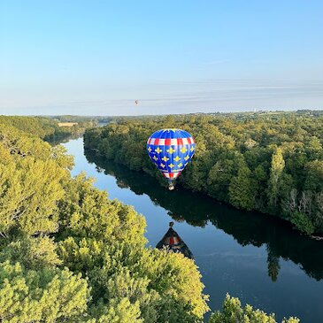 Vol en Montgolfière - Survol des Châteaux de la Loire