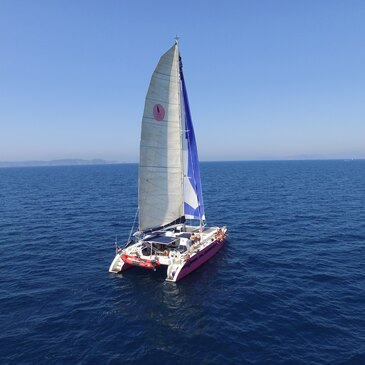 Balade en Bateau au Coucher de Soleil à Cavalaire