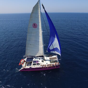 Balade en Bateau au Coucher de Soleil à Cavalaire