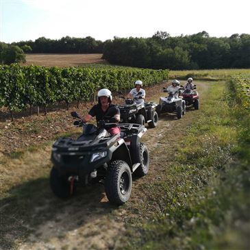 Randonnée en Quad près de Bergerac