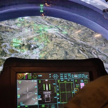 Simulateur de Vol en Avion de Chasse à Lille