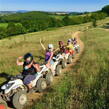 Randonnée en Quad près de Castres