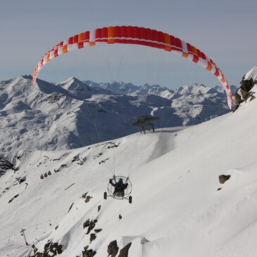 Baptême en Paramoteur à Val Thorens - Le Mont Blanc