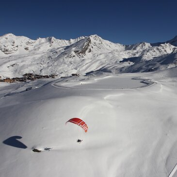 Baptême en Paramoteur à Val Thorens - Le Mont Blanc