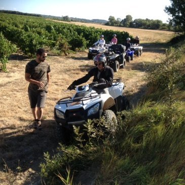 Randonnée en Quad près d'Avignon
