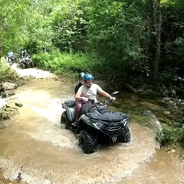 Randonnée en Quad près d'Avignon