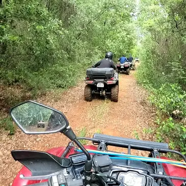 Randonnée en Quad près d'Avignon