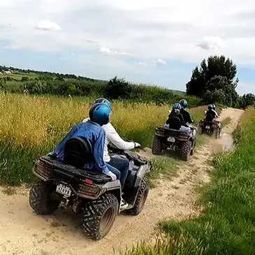 Randonnée en Quad près d'Avignon
