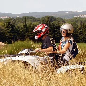 Randonnée en Quad près d'Avignon