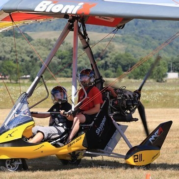 Baptême en ULM Pendulaire près de Clermont-Ferrand