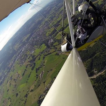 Baptême en ULM Pendulaire près de Clermont-Ferrand