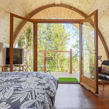 Cabane dans les Arbres près de Grenoble