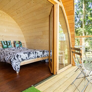 Cabane dans les Arbres près de Grenoble