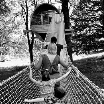 Cabane dans les Arbres près de Grenoble