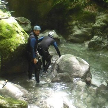 Canyoning au Lac d'Annecy