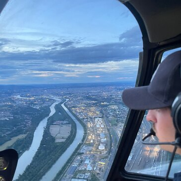 Baptême en Hélicoptère à Roanne