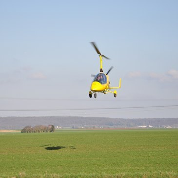 Baptême en ULM Autogyre à Thoiry - Vallée de la Seine