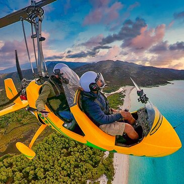 Baptême en ULM Autogire à Saint-Florent