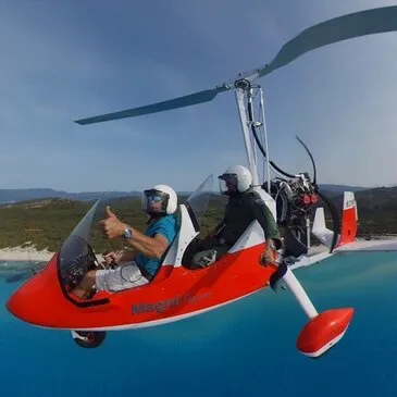Baptême en ULM Autogire à Saint-Florent