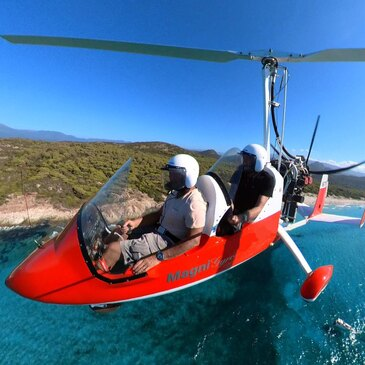 Baptême en ULM Autogire à Saint-Florent