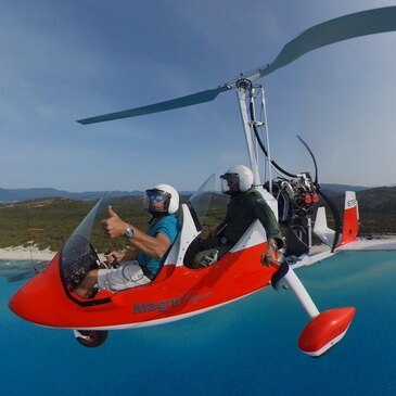 Baptême en ULM Autogire à Corte