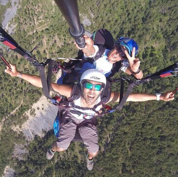 Baptême en Parapente à Allevard