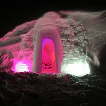 Soirée et Nuit en Igloo à Val Thorens