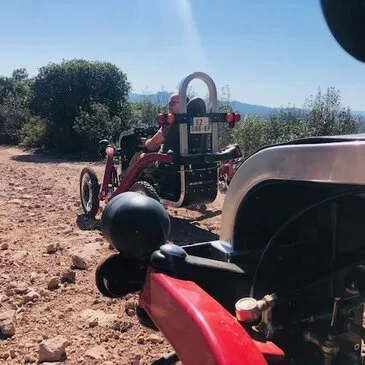 Randonnée en Swincar près de Fayence