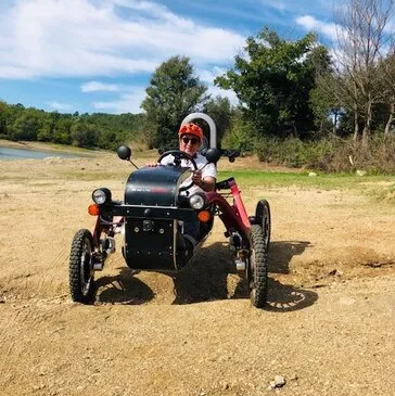 Randonnée en Swincar près de Fayence