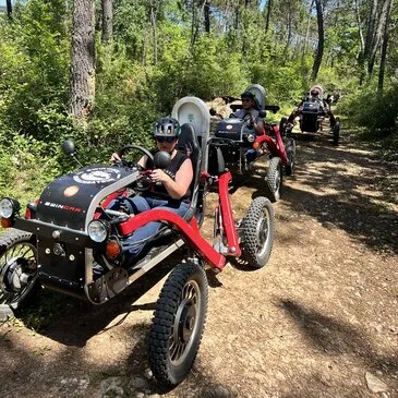 Randonnée en Swincar près de Fayence