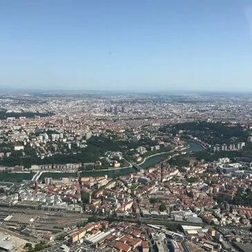 Baptême en Hélicoptère - Grand Tour de Lyon