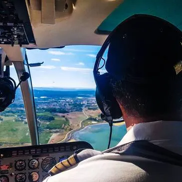 Baptême en Hélicoptère près de Marseille